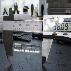 Calibrador Vernier, Herramienta de Medición de Precisión de 30 Pulgadas, Nivel de Vidrio de 2 mm para Teodolito e Instrumento de Nivelación - Product Image 3