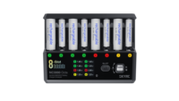 Chargeur de batterie Octa NC3000 intelligent avec contrôle par application PC, multi-cheminements universels, écran LED, pour NiMH, NiCd, Li-ion, AAA