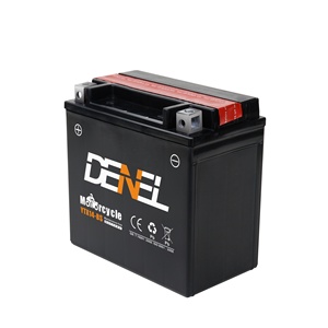 Denel batteries au plomb SMF <span class=keywords><strong>12v</strong></span> <span class=keywords><strong>12ah</strong></span> <span class=keywords><strong>YTX14</strong></span>-<span class=keywords><strong>BS</strong></span> sans entretien gel moto batterie batterie batterie de moteur de moto - Product Image 2