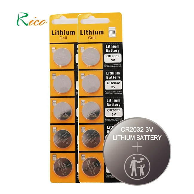 2023 Popular OEM ODM Lithium battery cr2032 3v 210mAh button coin cell dry 0% mercury Eco-friendly with wholesale price
