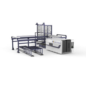 Centre de découpe et de manutention de matériaux automatisé intelligent, machine de découpe <span class=keywords><strong>laser</strong></span> à fibre pour tôles métalliques - Product Image 2