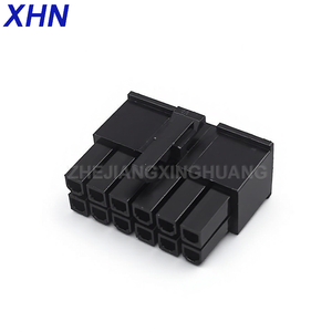 Connecteur Mini-fit <span class=keywords><strong>MX</strong></span> <span class=keywords><strong>4</strong></span>,2 mm en plastique PA66 mâle, double rangée, fil-fil 8p/10p/12p/14p/16p/20p/24p, vente en gros usine - Product Image 2