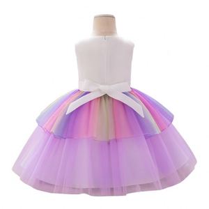 Vestido de Tul en Capas de Unicornio para Niñas, Disfraz de Carnaval, Halloween, Cumpleaños, Gran Venta de HP - Product Image 3