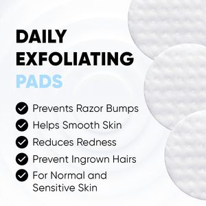 Tampons exfoliants à l'acide salicylique de qualité supérieure pour poils incarnés, sous marque privée, sûrs et <span class=keywords><strong>doux</strong></span>, éliminant les bosses et les imperfections - Product Image 2