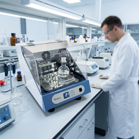 Incubadora Termostática con Agitación, Pantalla Táctil de Pulgadas, Alarma y Registro, Material SUS para Laboratorio, Gran Venta en China