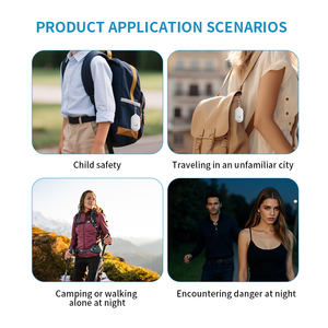 Khẩn Cấp 130dB Tự Vệ Báo Động Keychain An Toàn Báo Động Quốc Phòng Móc Chìa Khóa Dẫn An Ninh Báo Động Cá Nhân Keychain Cho Phụ Nữ - Product Image 5