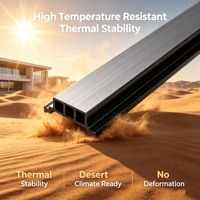 Bande d'isolation thermique multi-cavités en nylon 66, profilés en plastique pour fenêtres et portes en aluminium, longueur personnalisée disponible