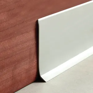ISO Bodenbelagzubehör modernes Design PVC-Skirtenbretter Hersteller weißes Kirstenbrett Muster kostenlos