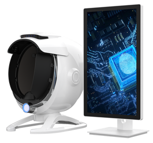 Machine d'analyse de peau de miroir la plus avancée Système d'analyse de peau du visage Prix <span class=keywords><strong>pas</strong></span> <span class=keywords><strong>cher</strong></span> Type Analyseur Analizadores Faciales - Product Image 5