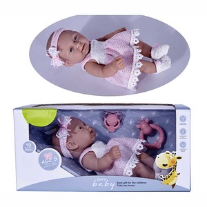 Juego <span class=keywords><strong>de</strong></span> Muñecas <span class=keywords><strong>de</strong></span> <span class=keywords><strong>Silicona</strong></span> <span class=keywords><strong>de</strong></span> Peluche, Multicolores, para Niñas <span class=keywords><strong>de</strong></span> 5 a 7 Años - Product Image 1