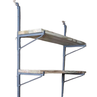 Système d'étagères de garage pour conteneurs avec support de rayonnage et accessoires essentiels pour le stockage en conteneurs