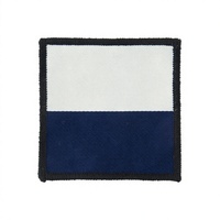 Écusson Dada 9 Regiment bleu ciel et bleu foncé en tissu parachute tissé, patch DZ 3D personnalisé à coudre ou thermocollant avec épingle de sûreté DC-WP-714, badges de luxe