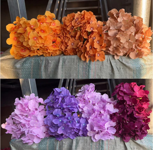 Hydrangeas artificiels en soie de haute qualité à 5 têtes, hydrangeas verts pour mariage, Noël, décoration de la maison, décoration de la salle de mariage - Product Image 6