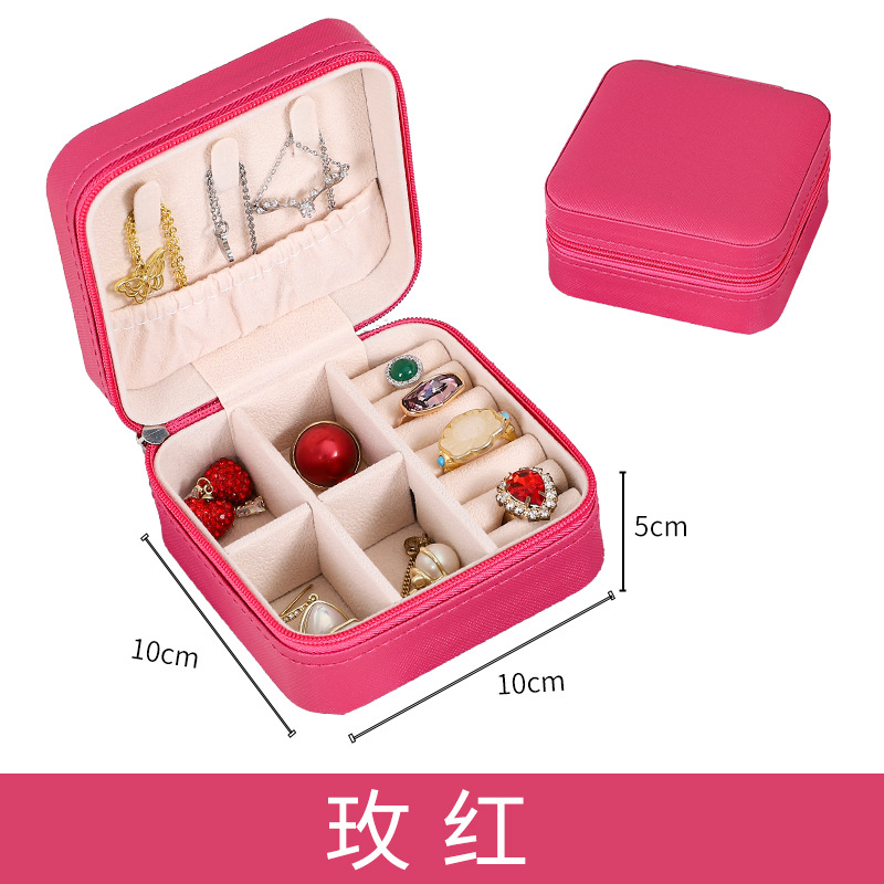 Rose red; 10*10*5cm - rose red - 10*10*5cm