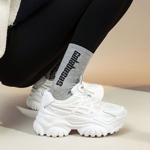 Baskets tendance à plateforme épaisse avec semelle Magma Fluid Bionic pour femme, respirantes en maille, style Dad Shoes, MOQ <span class=keywords><strong>1</strong></span> - Product Image 5