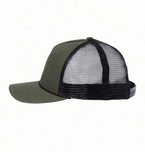 Casquettes en maille ajustables personnalisées avec logo brodé en coton, faible MOQ, style hip-hop tendance pour le cyclisme décontracté en extérieur - Product Image 5