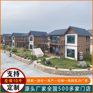 บ้านพักตากอากาศไม้สมัยใหม่ โครงสร้างไม้ทนแรงดัน สำหรับสวนกลางแจ้ง - Product Image 2