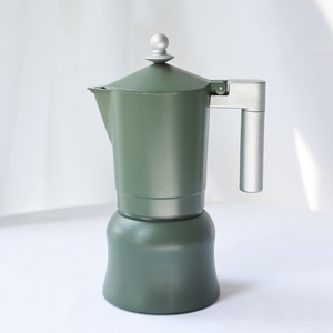 Cafetière <span class=keywords><strong>Moka</strong></span> Expresso Portable Personnalisée 3/6 Tasses avec Construction Métallique pour Cuisinières à Induction et à Gaz Compatible Vitrocéramique - Product Image 4