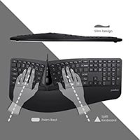 Clavier et souris sans fil 2,4 G de haute qualité, design fin, pour ordinateur portable, ensemble clavier et souris pour ordinateur portable