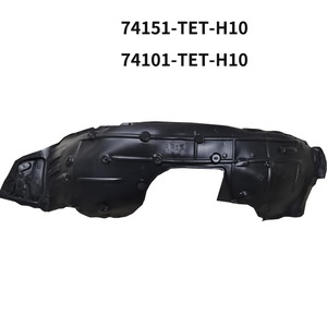 Guardabarros Interior Honda HD66033 Delantero de Plástico Negro para Civic 2016, Pieza de Repuesto - Product Image 3