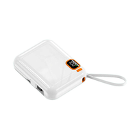 Chargeur portable haute capacité 10000mAh, charge rapide 22.5W, ultra fin, écran LED, batterie externe