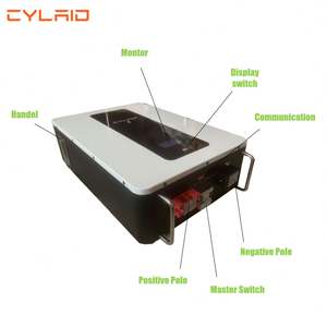 48V 200ah 10Kwh Wall-Mounted Home Solar Energy Storage System <b>Lifepo4</b> <b>Battery</b> 300ah 100ah Capacities IP65 Protection CAN - Product Image 6
