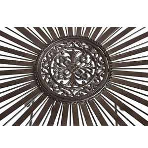 Juego de bistró de Metal de estilo rústico de granja, sillas de mesa de hierro para patio exterior, comedor, entrada de patio, a prueba de herrumbre para hoteles, villas - Product Image 6