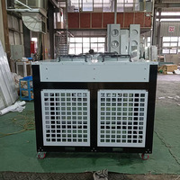 Unité de condensation de réfrigération à échangeur de chaleur à ailettes en aluminium refroidi par air, personnalisée, vente en gros usine YueXue