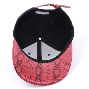 Aungcrown nhà máy OEM thiết kế logo riêng của bạn 6 Bảng điều chỉnh da rắn vành tùy chỉnh <span class=keywords><strong>Snapback</strong></span> <span class=keywords><strong>cap</strong></span> - Product Image 5