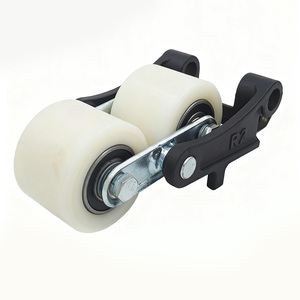 Rodízios de Ferro Fundido de Alta Resistência com Rodas de PU para Carrinho de Palete e Empilhadeiras Rodas Manuais para Palete - Product Image 3