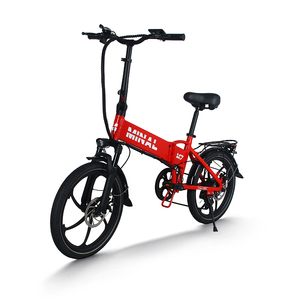 アルミ合金製電動シティロードバイク 折りたたみ式 20インチ 350Wブラシレスリチウムバッテリー 48V 10.5Ah CE認証済み - Product Image 2