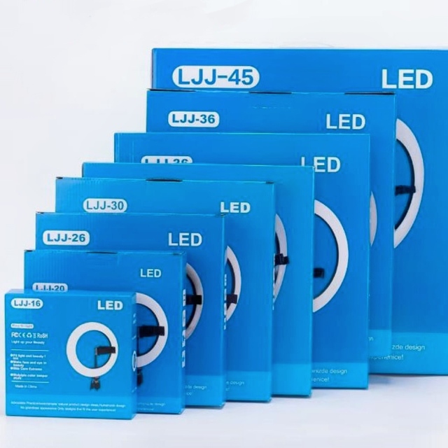 Circle Led Di-color Photography Ring Light -13 Inch Makeup Ring Light Led With Tripod Stand Video Light Led Portable Studiolight