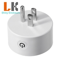 Boîtier intelligent Wi-Fi sans fil standard US 54*54*51mm avec minuterie et contrôle à distance via application mobile