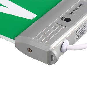 LED darurat dalam ruangan tanda keluar IP20 menggantung/langit-langit memasang arah pencahayaan tidak dikelola operasi untuk penggunaan bangunan - Product Image 4