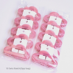 กิ๊บติดผมพลาสติกรูปเมฆขนาด 10 ซม. สีลูกกวาด สไตล์เรียบง่าย น่ารักหวานแหวว ขายดี - Product Image 4