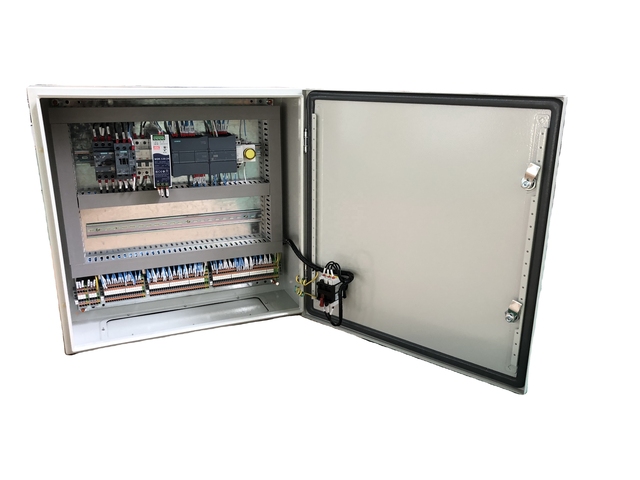Industrial Control Panel Enclosure Metal Electrical Control Cabinet IP65 Steel PLC & DIN Rail Panel Box