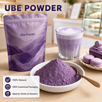 Poudre d'igname violette Demeter Ube de qualité alimentaire, naturelle, en vrac, échantillon, pour boissons, glaces, desserts, personnalisation OEM
