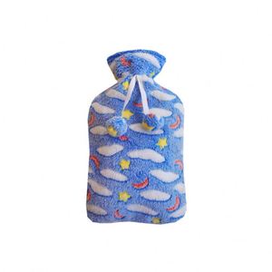 Bouillotte en caoutchouc la moins chère, avec housse en peluche super douce, grande capacité - Product Image 4