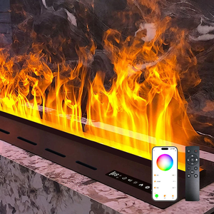 <span class=keywords><strong>Chimenea</strong></span> de Vapor de Agua para Interiores, Moderna, Elegante, Segura y Ecológica con Humidificador para Sala de Estar, Dormitorio y Oficina - Product Image 1