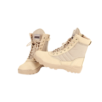 Bottes de randonnée et d'entraînement pour hommes, ultra-légères, respirantes, à tige haute, pour le désert