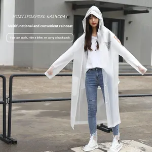 Femmes/hommes mode personne unique vélo électrique imperméable Long corps complet imperméable adulte pour <span class=keywords><strong>Poncho</strong></span> pour voyage imperméable <span class=keywords><strong>pluie</strong></span> - Product Image 4