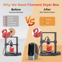 Kotak Pengering Filamen Creality Space PI 1.75mm dengan Pemanas 360 Derajat B0CQJVF7CR 1.5kg Buatan Cina