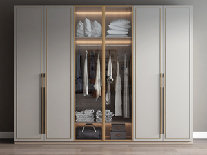 Best Selling Factory Supply Lacquer Solid Wood Melamine Walk-In <strong>Clothes</strong> Closet <strong>Shelves</strong> - Product Image 3