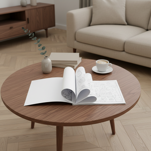 Libri <span class=keywords><strong>da</strong></span> Disegno Personalizzati per <span class=keywords><strong>Adulti</strong></span> con Copertina Morbida, Linee Perforate, Rilegatura Perfetta, Carta Offset, Stampa di Libri <span class=keywords><strong>da</strong></span> Colorare Mindfulness - Product Image 3