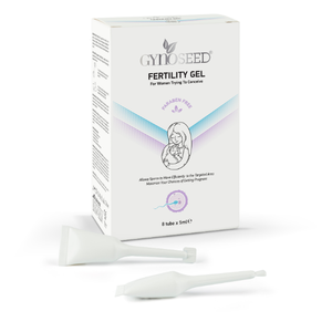 Gynoseed Gel de fertilité inodore à base d'eau avec Calcium et Magnésium pour favoriser la motilité des spermatozoïdes et la conception naturelle 5ml 8 pièces - Product Image 1
