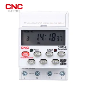 AC 220V Timer Delay On Relay Din Rail Mechanical Timers Time Switch