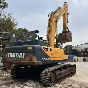 Excavatrice hydraulique sur chenilles Hyundai Robex R520LVS 520lc-9 d'occasion de 52 tonnes à vendre – Grande pelle hydraulique Hyundai R520 - Product Image 5