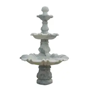 Ottomaanse Rijk Marmeren Fontein Grote Buiten Marmeren Tuin 3 Tier Waterfontein Waterval Fontein Buiten Tuin Ornament