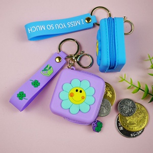 Bolsa de Almacenamiento Pequeña de Silicona Ecológica con Diseño de Macaron, Ideal para Llaves y Auriculares, Venta al Por Mayor - Product Image 4
