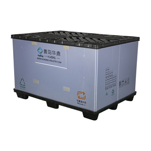 automotive parts packaging PP sleeve pallet box custom automotive packaging plastic pallet box for auto parts autopack korea